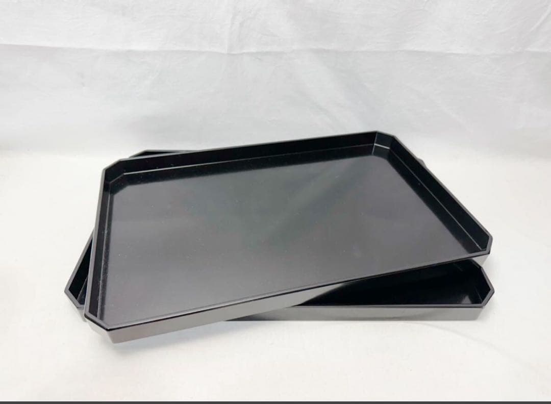 ほぼ未使用 懐石道具揃え 一式 黒塗 五客揃 茶道 利休形 共箱