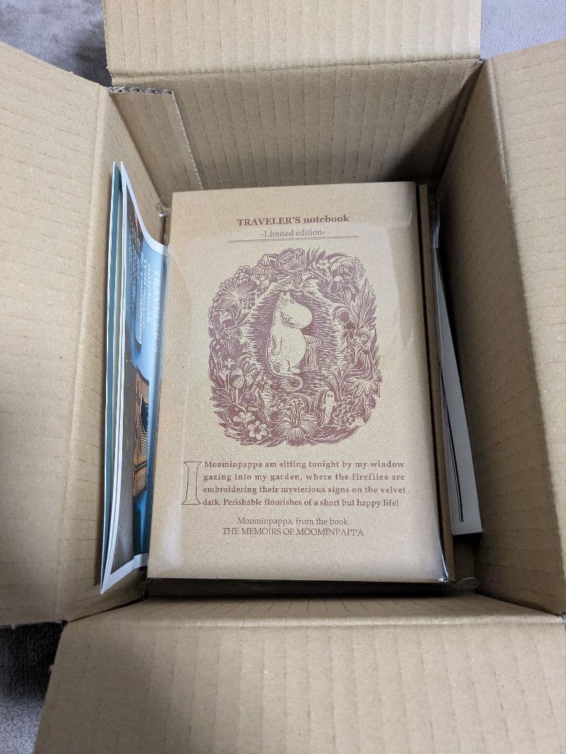 新品　トラベラーズノート 限定セット MOOMIN パパの思い出