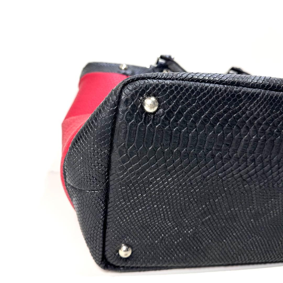 DANCE WITH DRAGON トートバック　レザー　ダンスウィズドラゴン