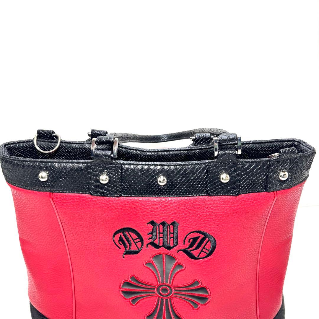 DANCE WITH DRAGON トートバック　レザー　ダンスウィズドラゴン