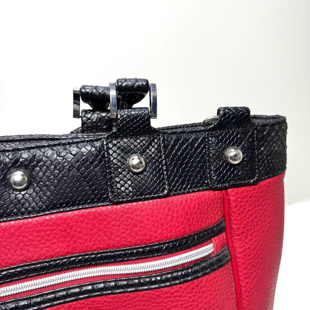 DANCE WITH DRAGON トートバック　レザー　ダンスウィズドラゴン