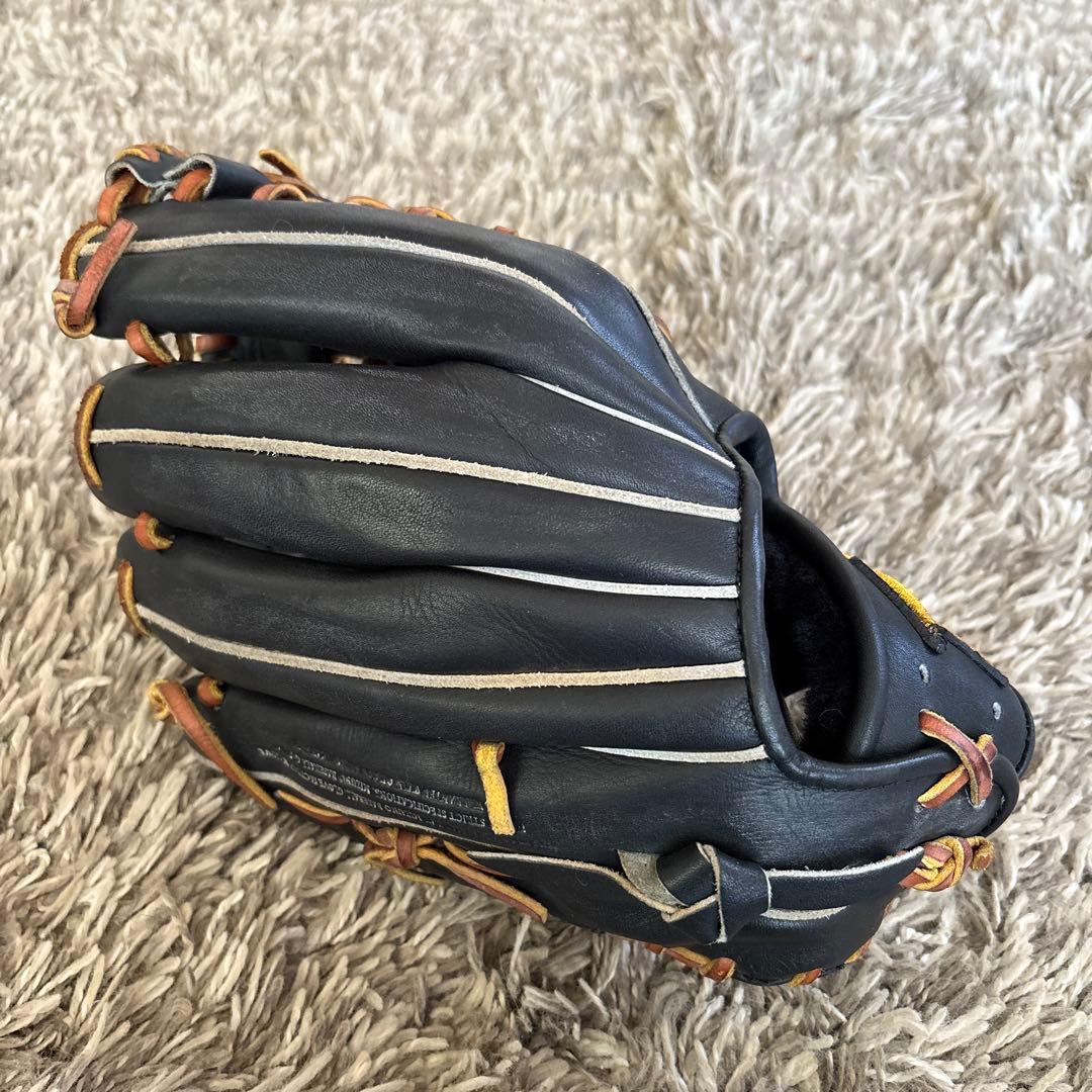 Mizuno 硬式グローブ 黒/茶