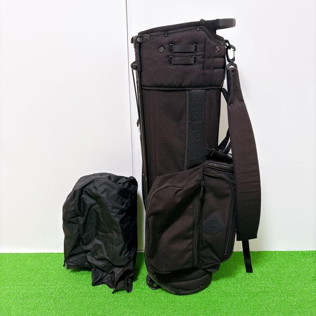 JONES ジョーンズ　キャディバッグ　スタンド　ブラック