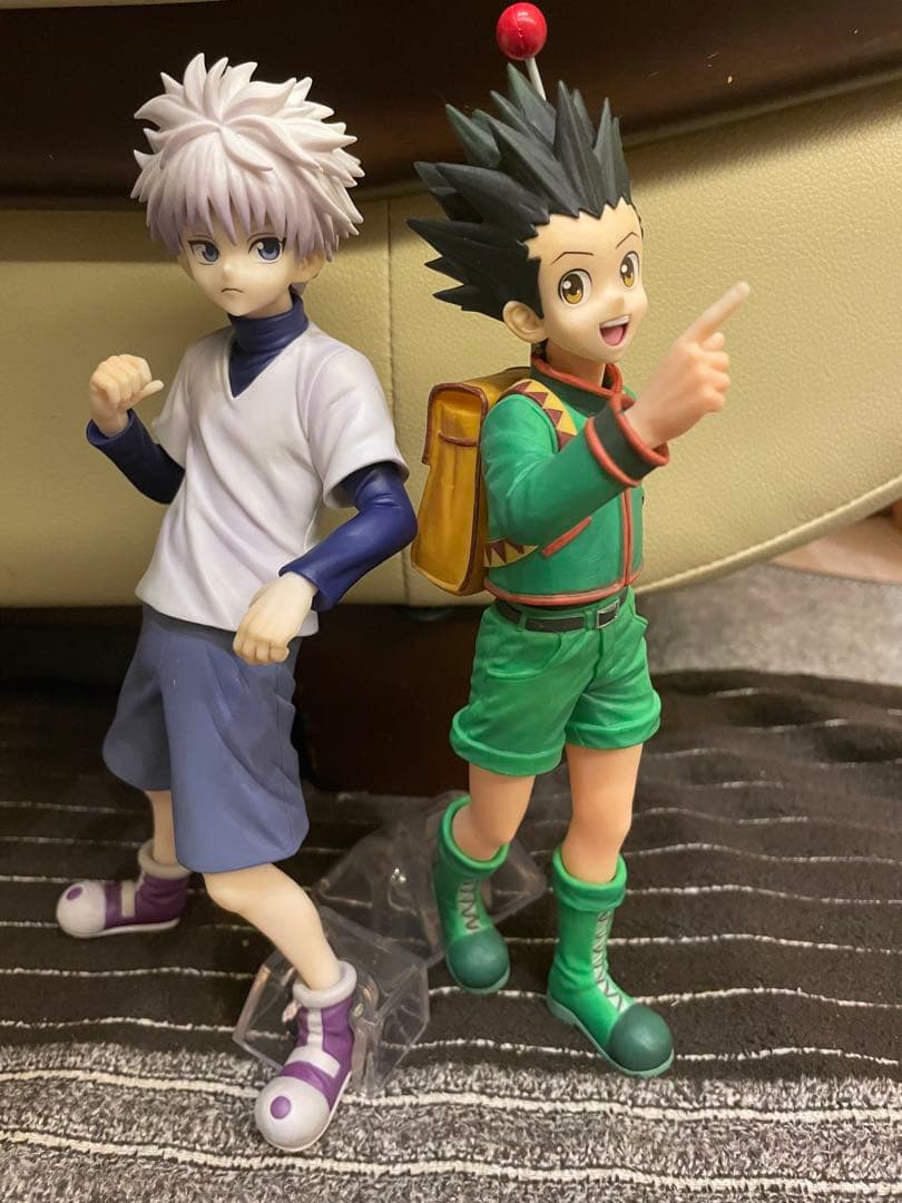 ハンターハンター　一番くじ　ゴン　キルア　フィギュア