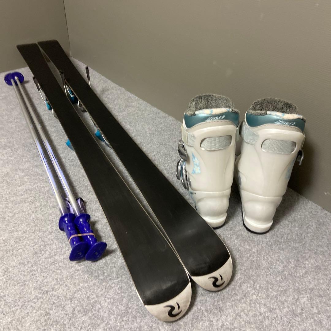 ★メンテナンス済　大人スキーセット 板146cm ブーツ24.5cm