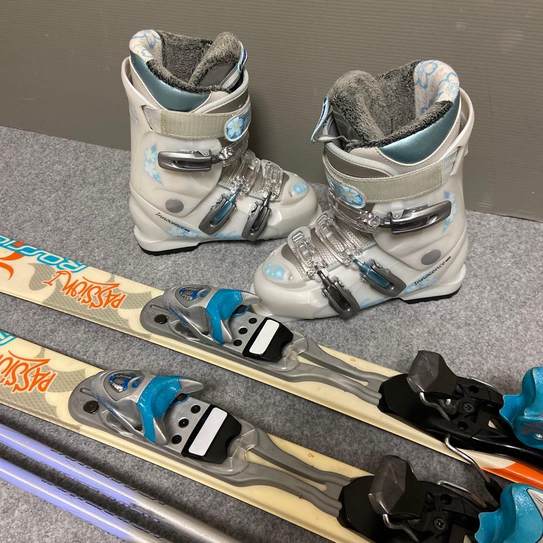 ★メンテナンス済　大人スキーセット 板146cm ブーツ24.5cm