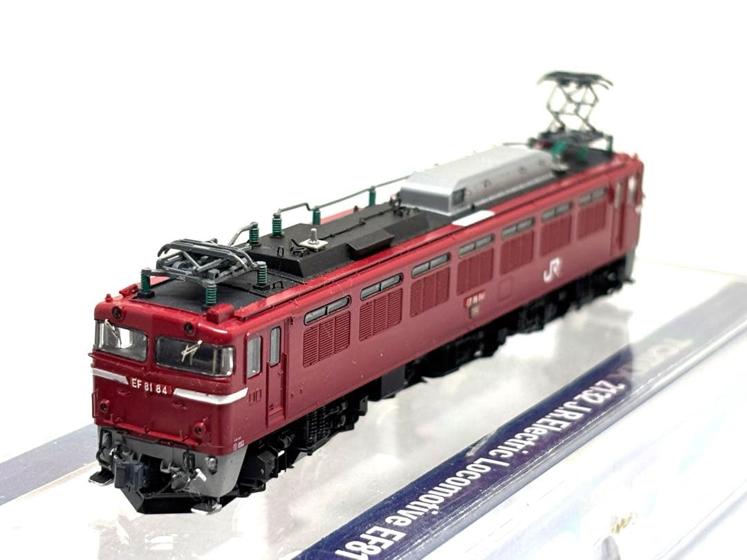 往年の常磐線を再現！TOMIX EF81 84号機 JR東日本色 安中貨物にも！