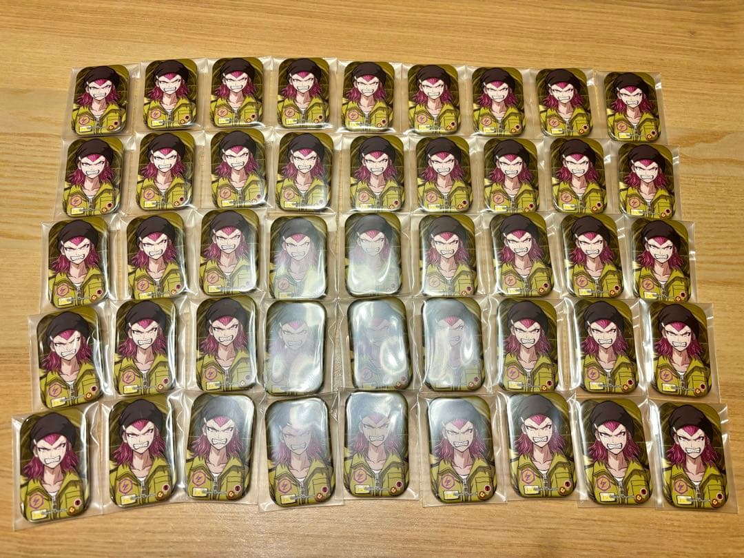 ダンガンロンパ 10周年 大同窓会 スクエア缶バッジ 左右田和一 45点