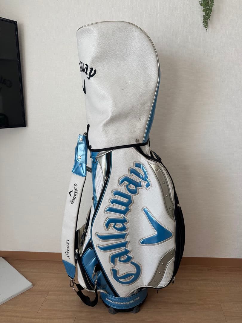 キャロウェイ　キャディバック　ブルー　ホワイト　LEGACY RAZR