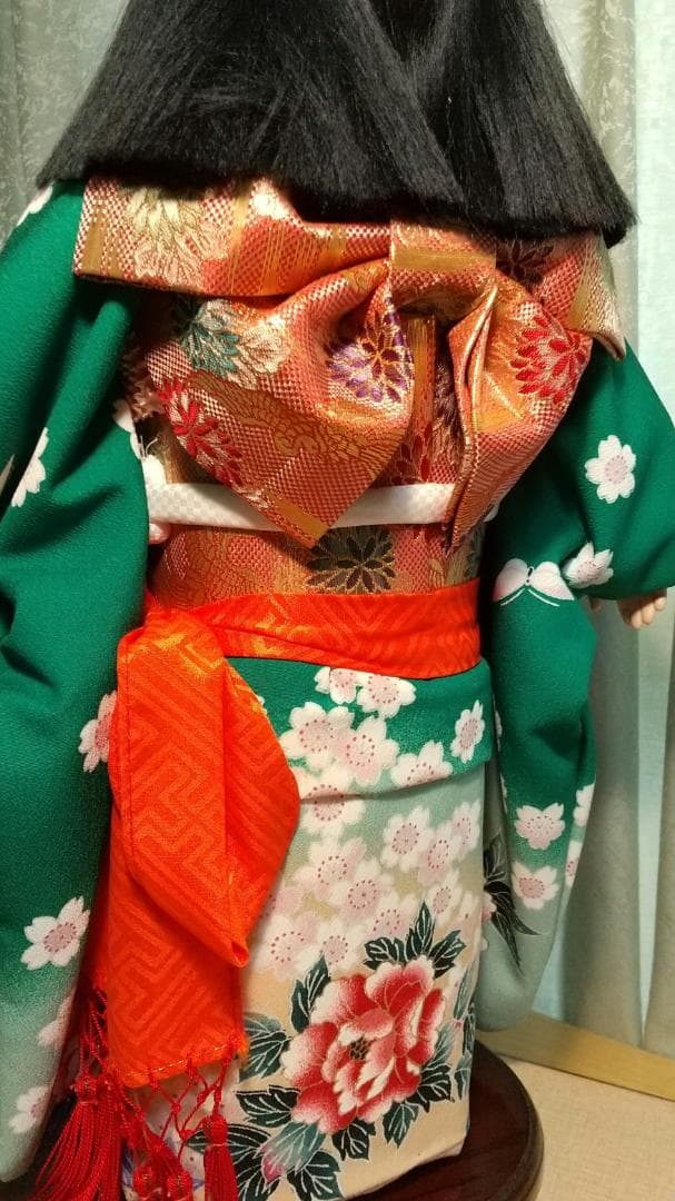 吉徳大光 答礼人形写し みやこ　専用ガラスケース台座付き