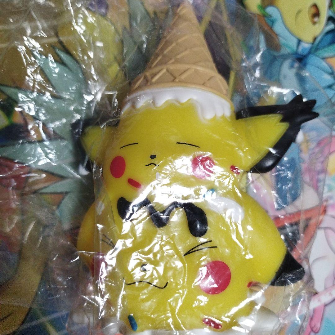 匿名配送無料　ピカチュウ アイスクリームフィギュア　ポケモンカフェ