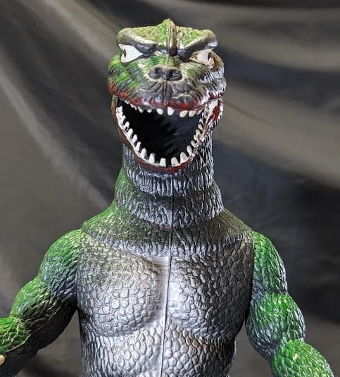 ゴジラ（インペリアル社）ゴム製フィギュア大小２体セット