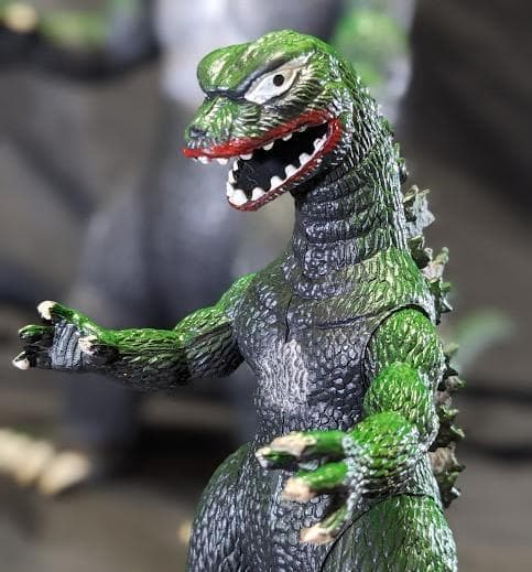 ゴジラ（インペリアル社）ゴム製フィギュア大小２体セット