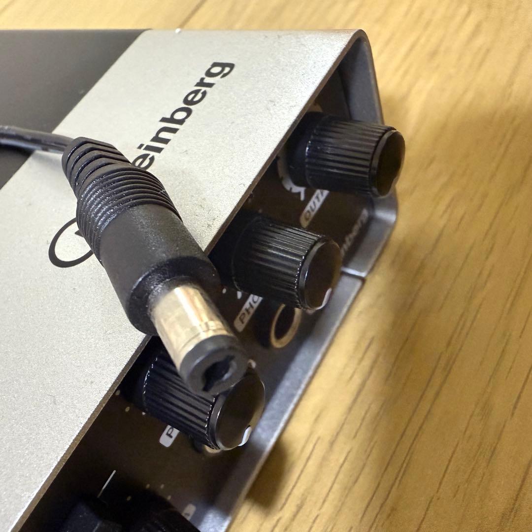 【動作OK】SteinbergUR44オーディオインターフェース 6in4out