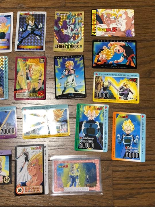 ドラゴンボールカードダス　ベジータセット