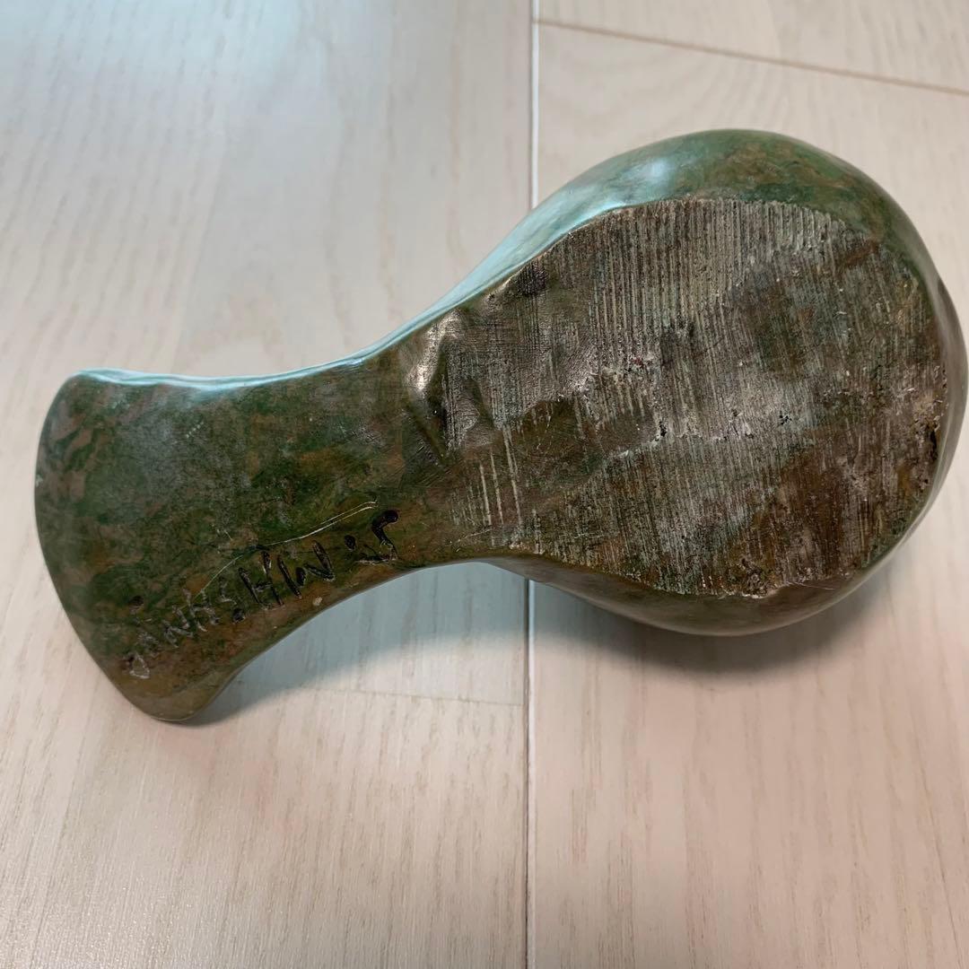 オブジェ　動物　置き物　大理石　彫刻　アンティーク　工芸品