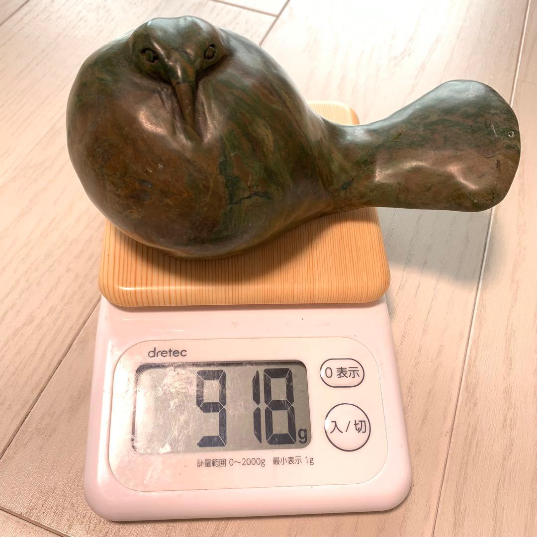 オブジェ　動物　置き物　大理石　彫刻　アンティーク　工芸品