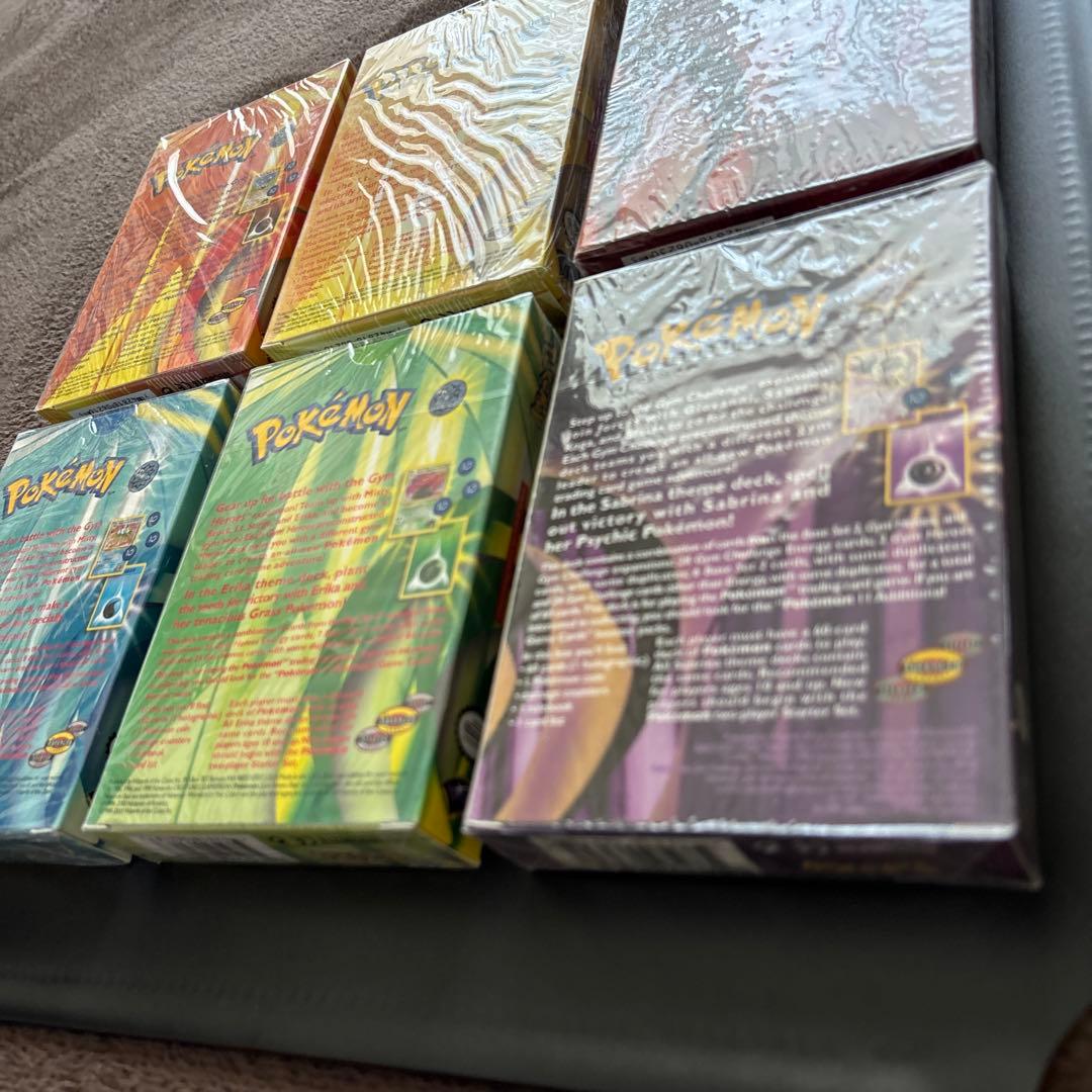 ザ*メ様 ポケモンカード　ジムリーダーセット 6種　海外版　新品　未使用　シュリ