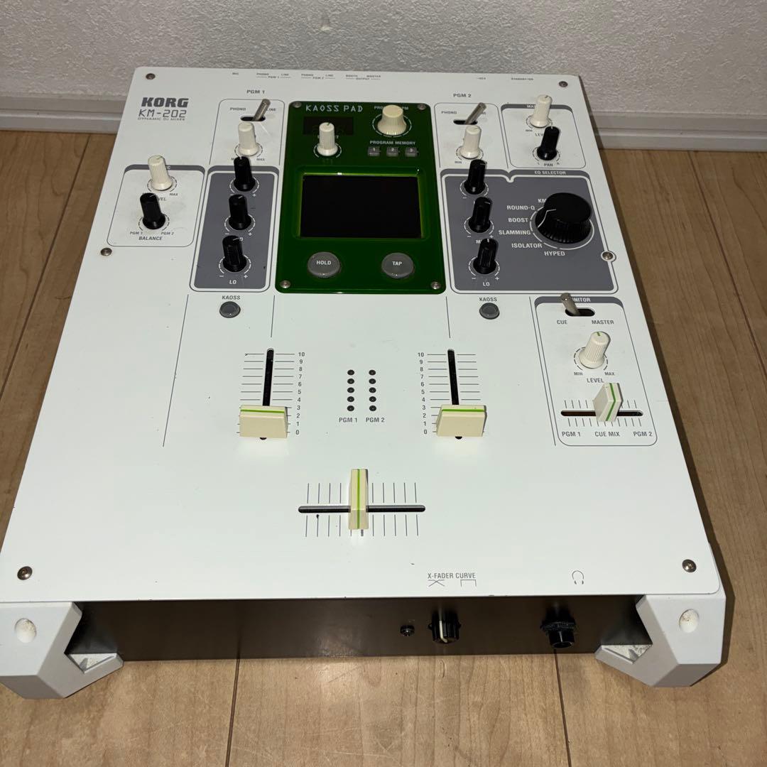 希少動作品！　KORG KM２０２　DJミキサー　KAOSS PAD
