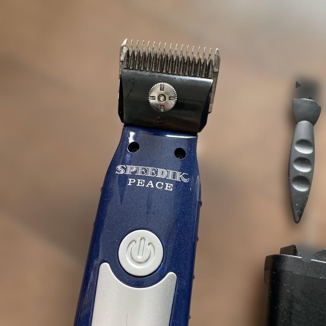 SPEEDIK PEACE 充電式バリカン+替刃3mmつき　スピーディック　犬