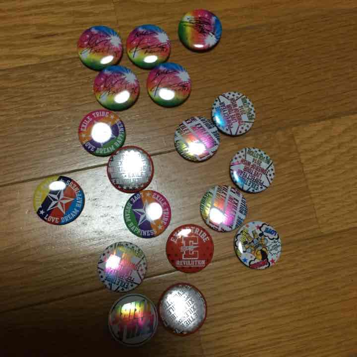 EXILE TOW OF WISHREVORUTION 2014 缶バッヂ