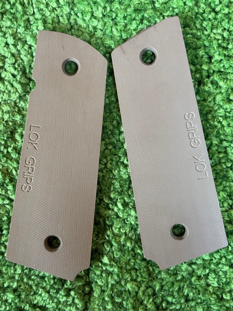 LOKGRIPS 1911フルサイズ用 G10 ガバメントグリップ パニッシャー