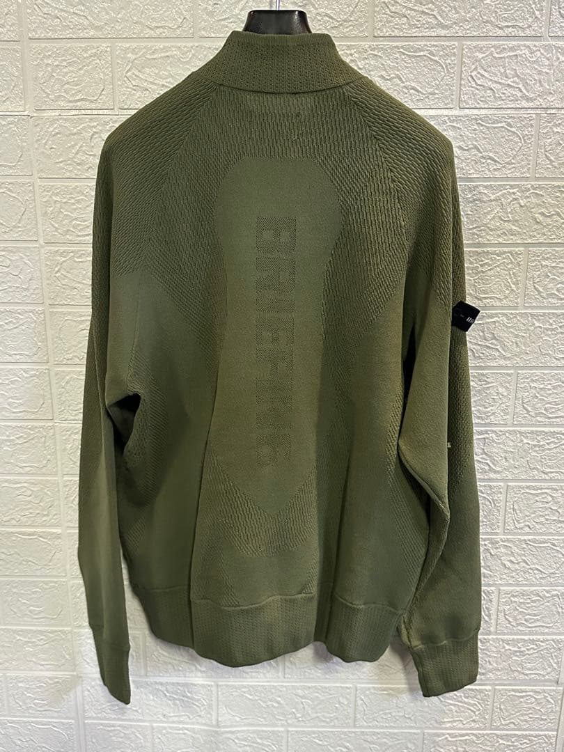 BRIEFING ブリーフィング ニットカーディガン グリーン Lサイズ