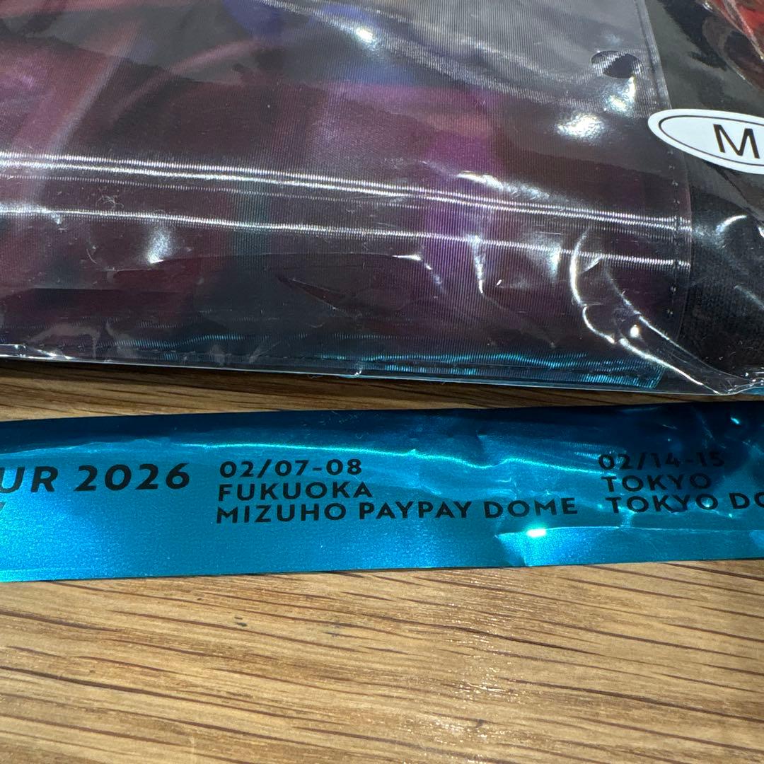 VAUNDY DOME TOUR 2026 SILENCE Ｔシャツ、フォンタブ