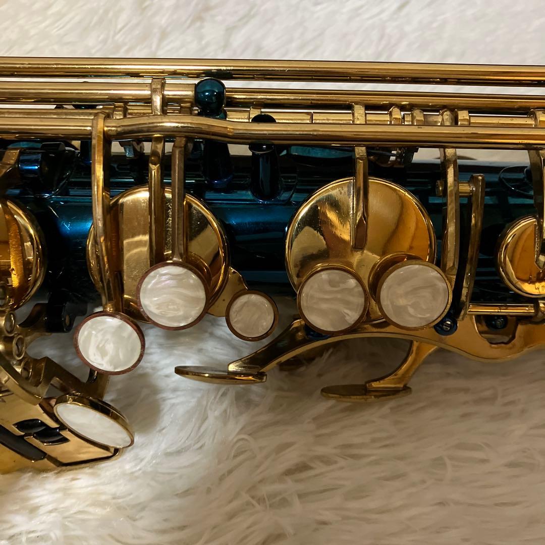 【限定品美品】Kaerntner ケルントナー アルトサックスメタリックブルー