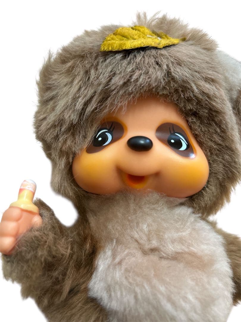 昭和レトロ　モンチッチ　タヌタヌ　セキグチ　レインボー　ぬいぐるみ　グッズ