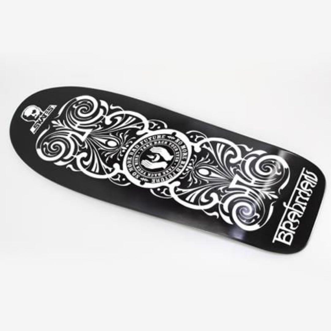 【新品】受注生産品SKULL SKATES×BRAHMAN 限定スケートデッキ黒