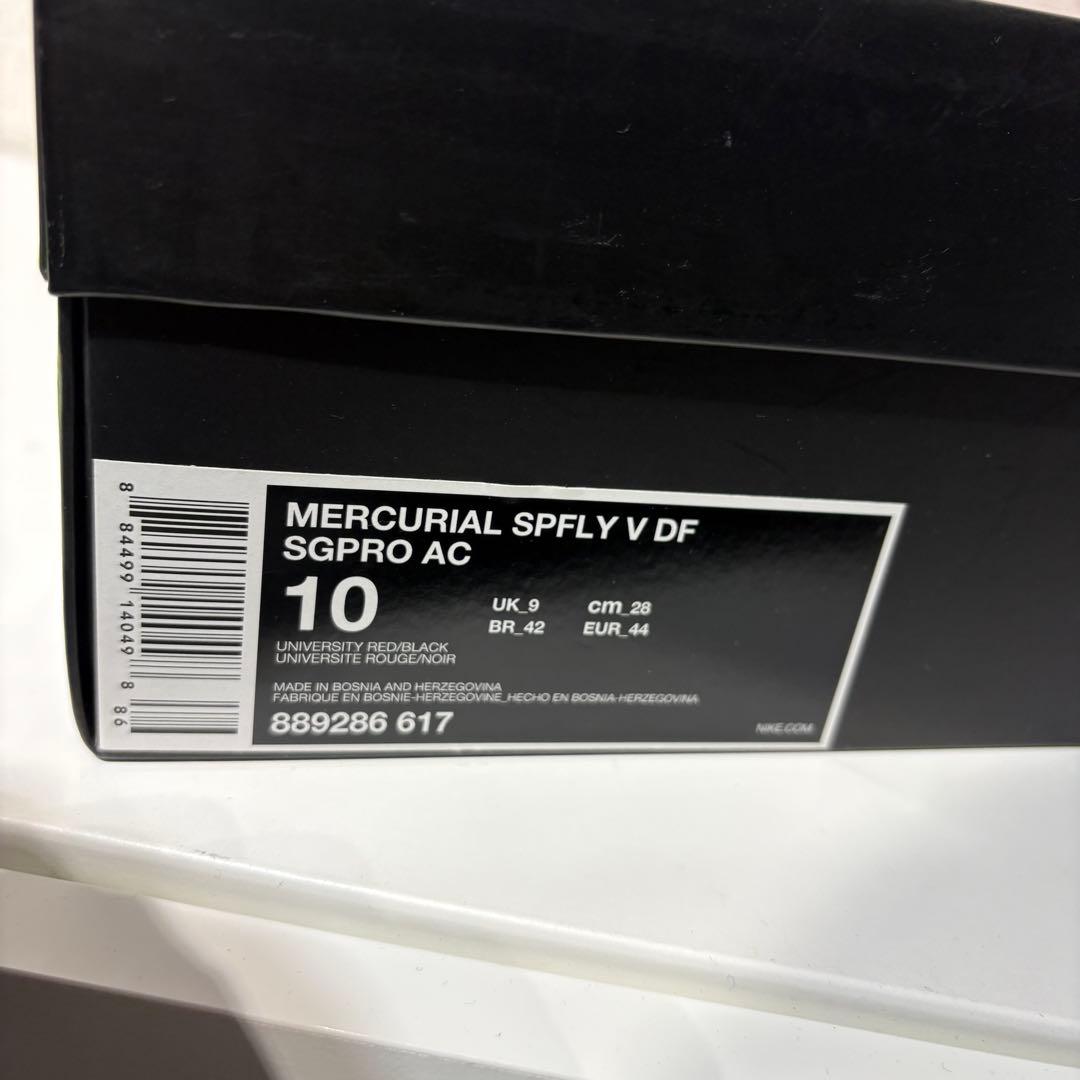 ナイキ マーキュリアル スーパーフライ V SG-PRO サッカー スパイク 赤