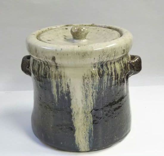 茶道具 水指 朝鮮唐津 唐津焼 鏡山窯 井上東也 共箱 自然坊