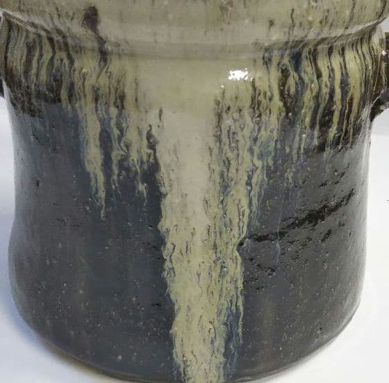 茶道具 水指 朝鮮唐津 唐津焼 鏡山窯 井上東也 共箱 自然坊