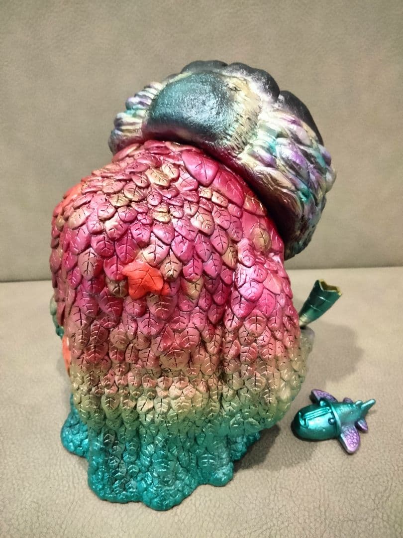 ソフビ　monstock 超未来人類ヒバンゴ　エトヤ製作堂　izumonster