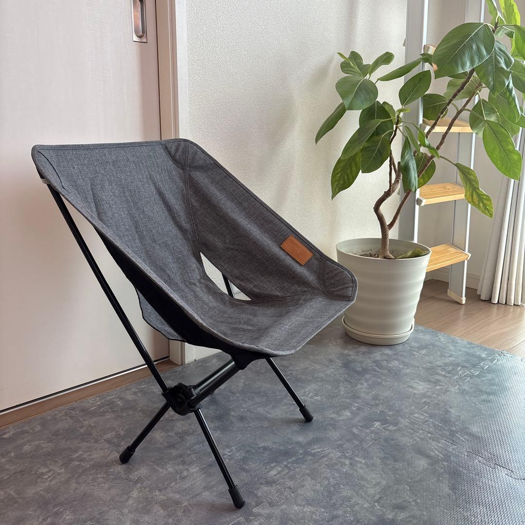 美品★HELINOX Chair One  グレー ヘリノックス チェア