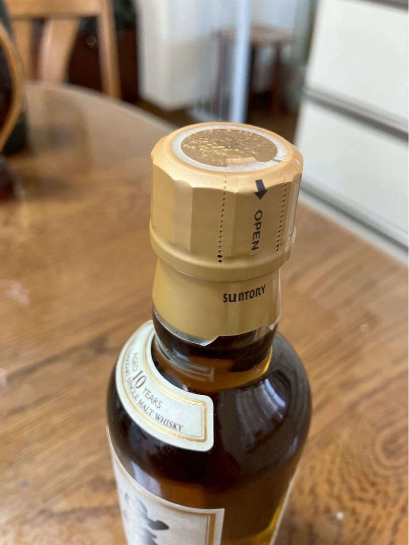 山崎 10年 ウイスキー 180ml