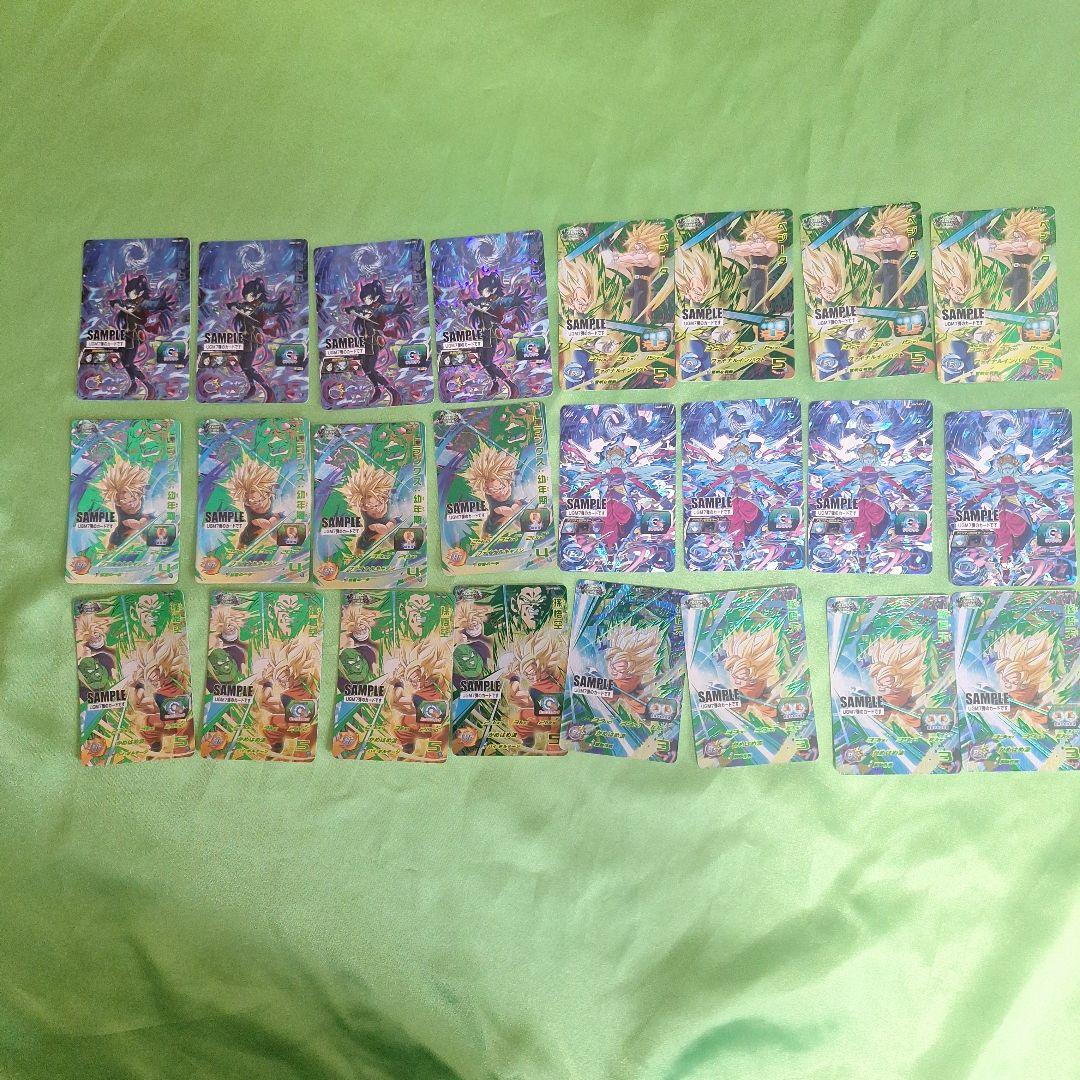 ドラゴンボールスーパーダイバーズ　ヒーローズ　サンプルカードセット 当たりカード
