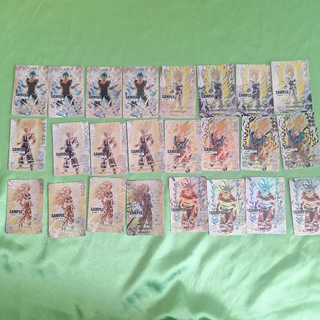 ドラゴンボールスーパーダイバーズ　ヒーローズ　サンプルカードセット 当たりカード