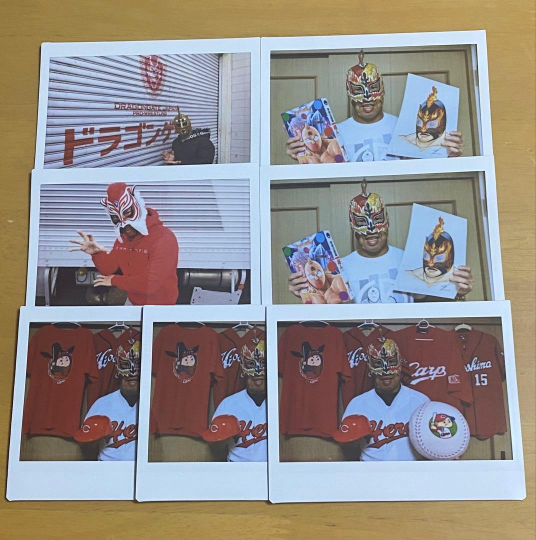 ドラゴンゲーワイドチェキ 無所属セット