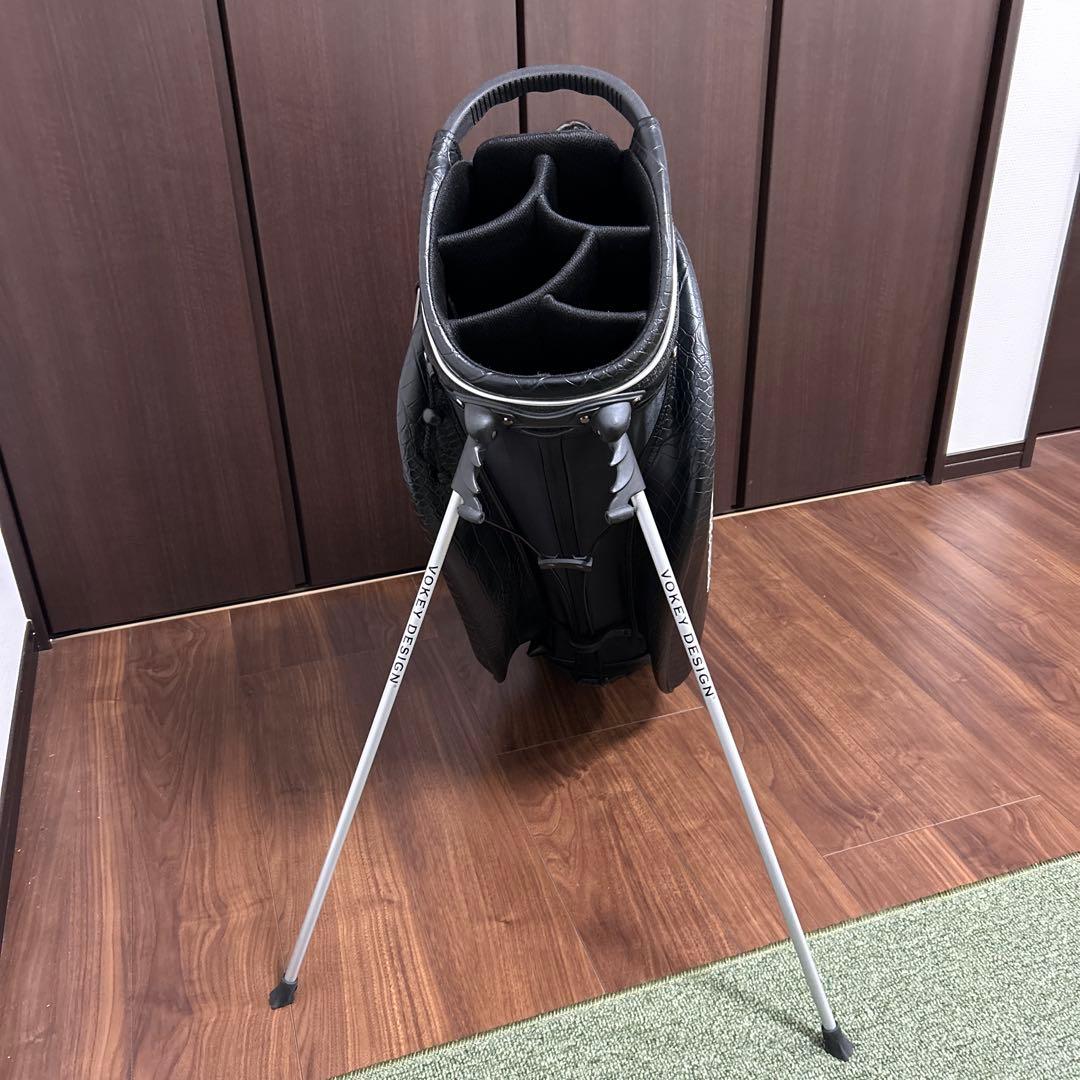 タイトリスト VOKEY DESIGN キャディバッグ スタンド クロコデザイン