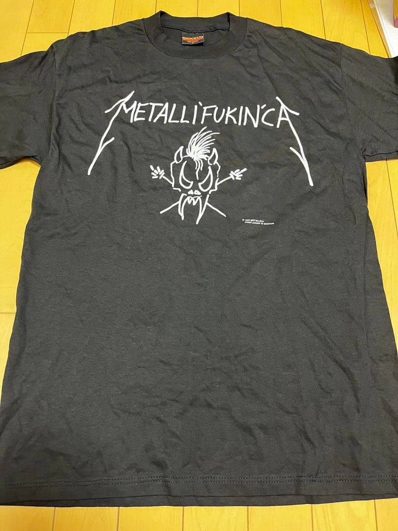 デッドストック93年メタリカTシャツbrockumヴィンテージ古着バンドtメタル