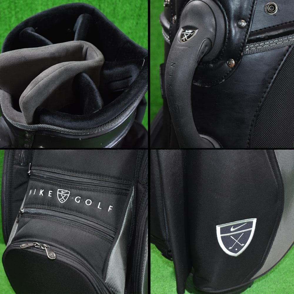 NIKE GOLF/ナイキ ゴルフ キャディバッグ９型【ブラック】レア品 中古！