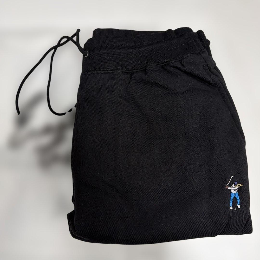 新品未使用　Eastside Golf スウェットジョガーパンL 黒