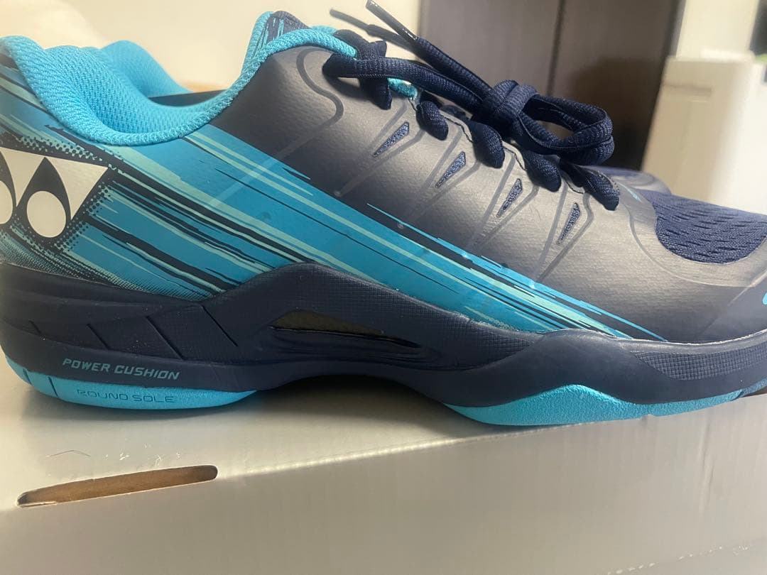 ヨネックス POWER CUSHION テニスシューズ ネイビー/ブルー