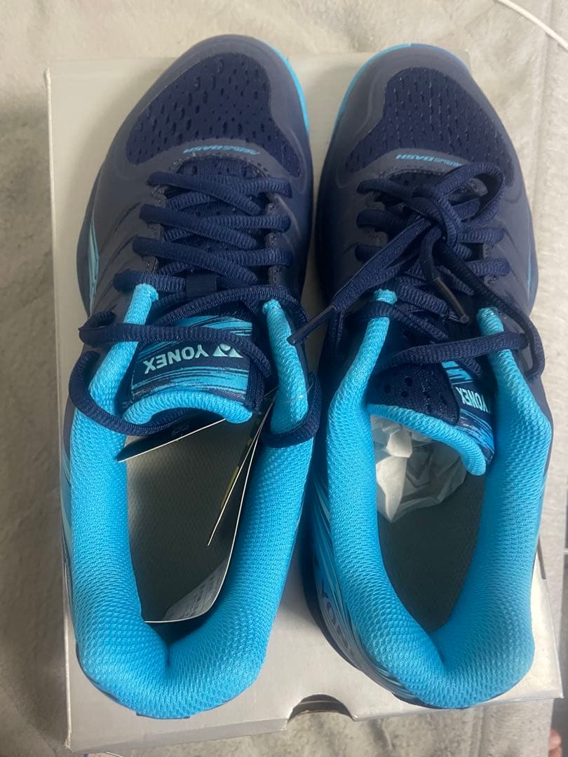 ヨネックス POWER CUSHION テニスシューズ ネイビー/ブルー