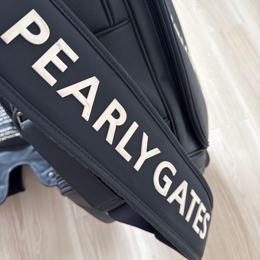 パーリーゲイツ　キャディバッグ　　トーナメントモデル　黒　ブラック