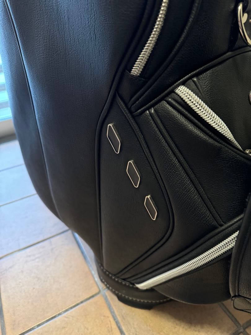 マセラティ　MASERATI ゴルフバッグ キャディバッグ 黒