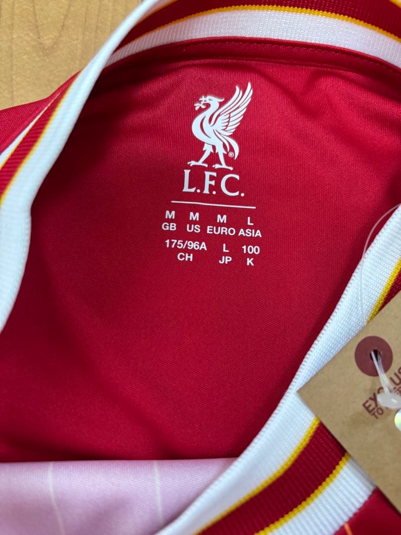 リヴァプールFC 来日記念 ユニフォーム L 遠藤航ENDO 3 ショッパー付