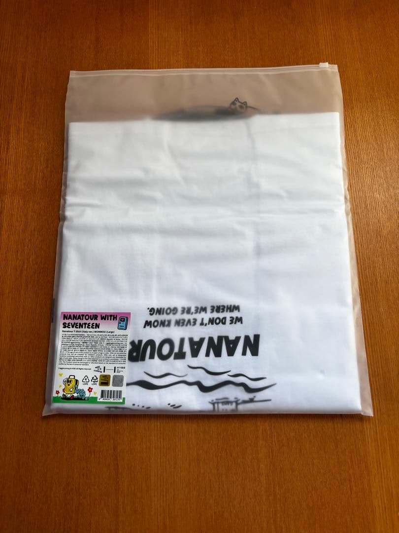 NANATOUR WITH SEVENTEEN Tシャツ (LARGE) ウォヌ
